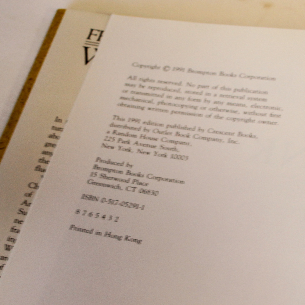 Collection of Frank Lloyd Wright Books