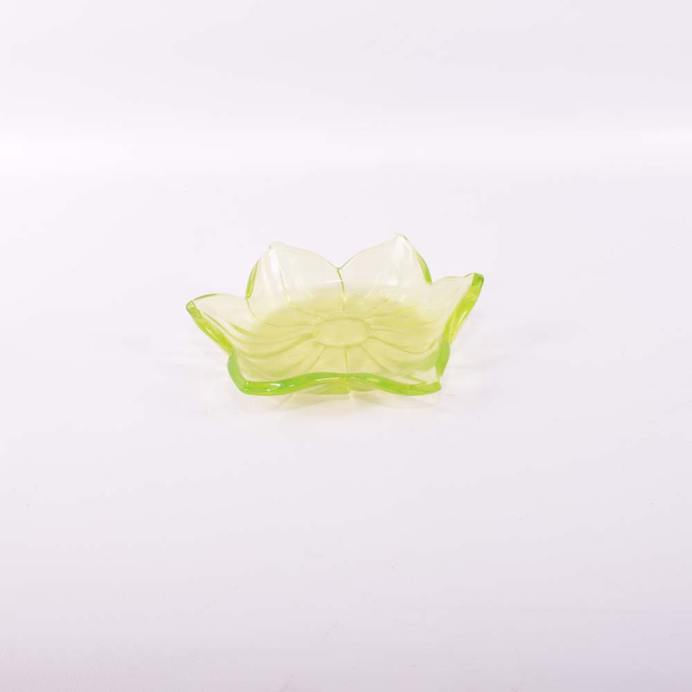 Vintage Vaseline Glass Collection