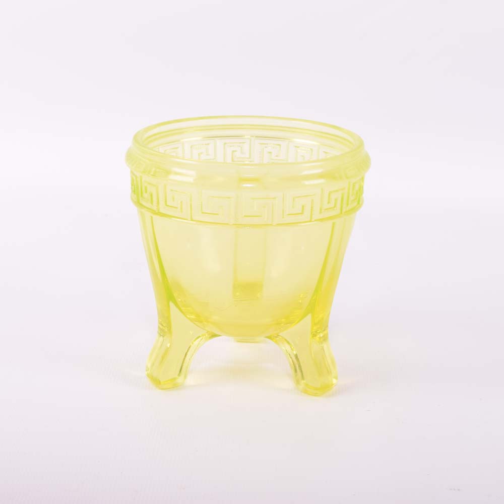 Vintage Vaseline Glass Collection