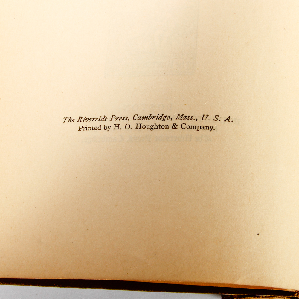 Vintage Copy of "The Illiad of Homer" by W.C. Bryant.