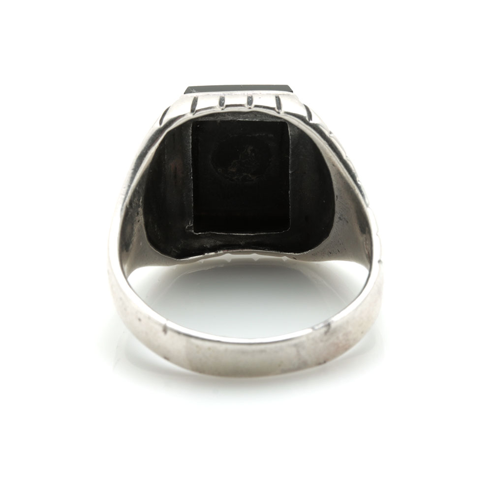 Sterling Silver Gemstone Rings Featuring B.G. Mudd Zuni Style Mosaic Inlay