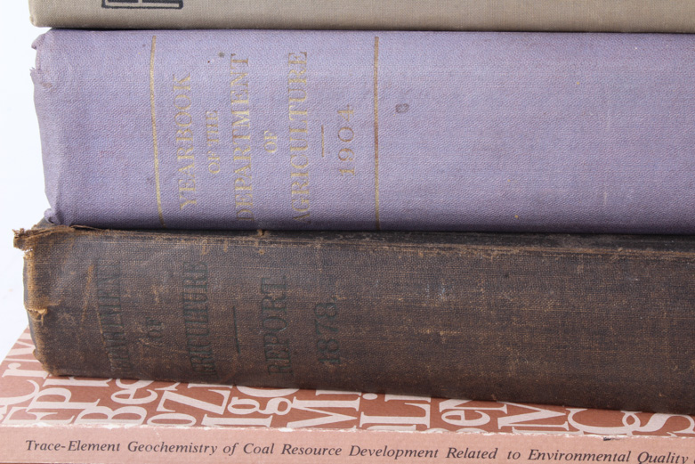 Collection of Food, Nutrition, Agriculture, and Gardening Books