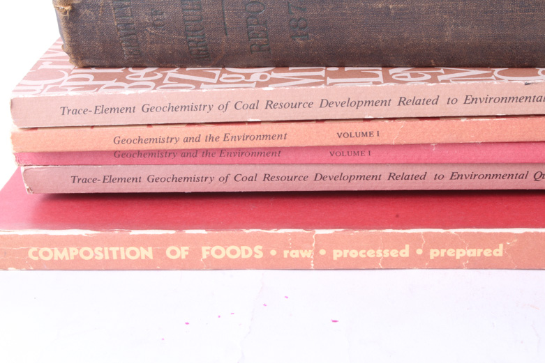 Collection of Food, Nutrition, Agriculture, and Gardening Books