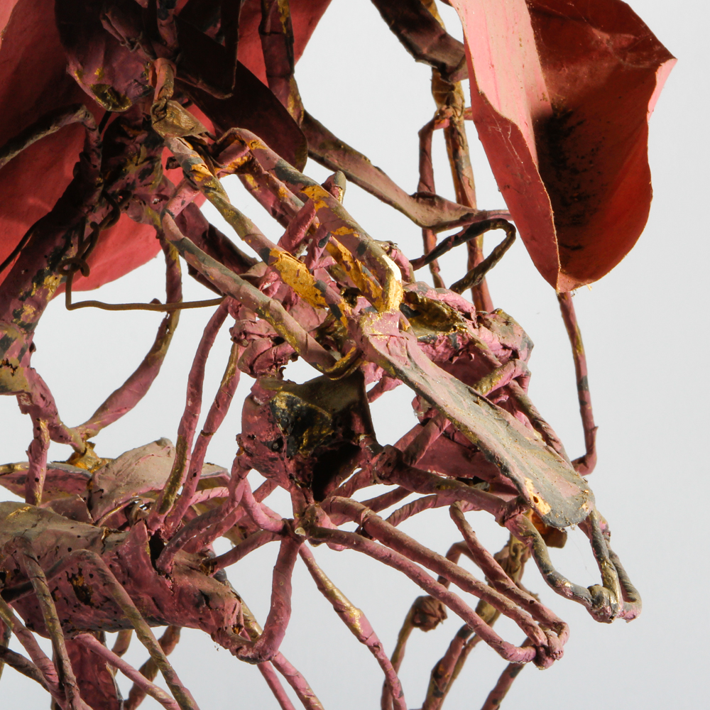 Abstract Paper Mache Sculpture