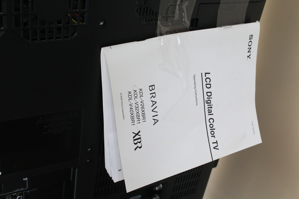 Sony Bravia 32" LCD Television