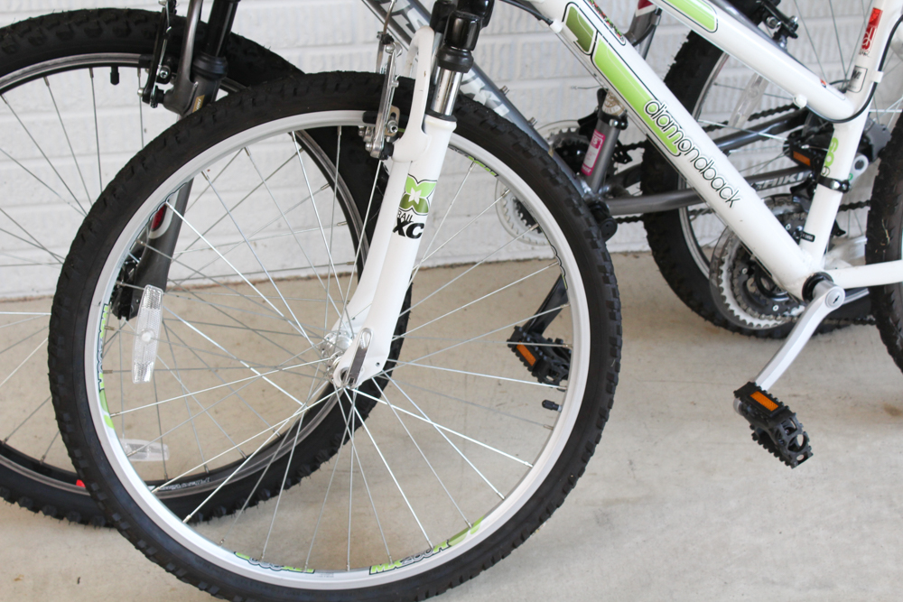 Two Mountain Bicycles by Nishiki and Diamondback