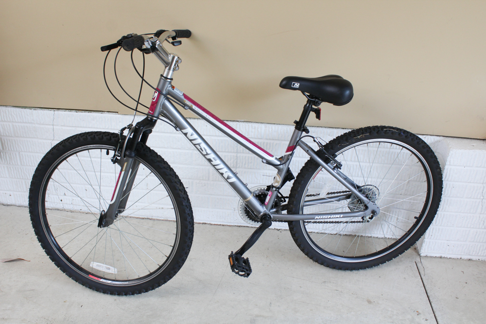 Two Mountain Bicycles by Nishiki and Diamondback