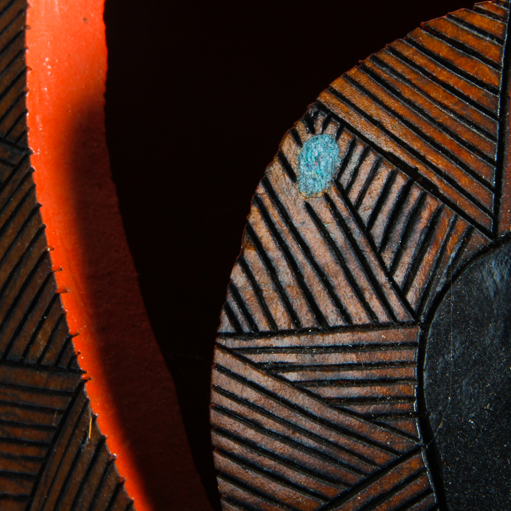 Potawatomi Painted Gourd Vase