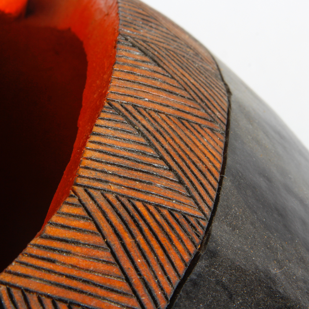 Potawatomi Painted Gourd Vase