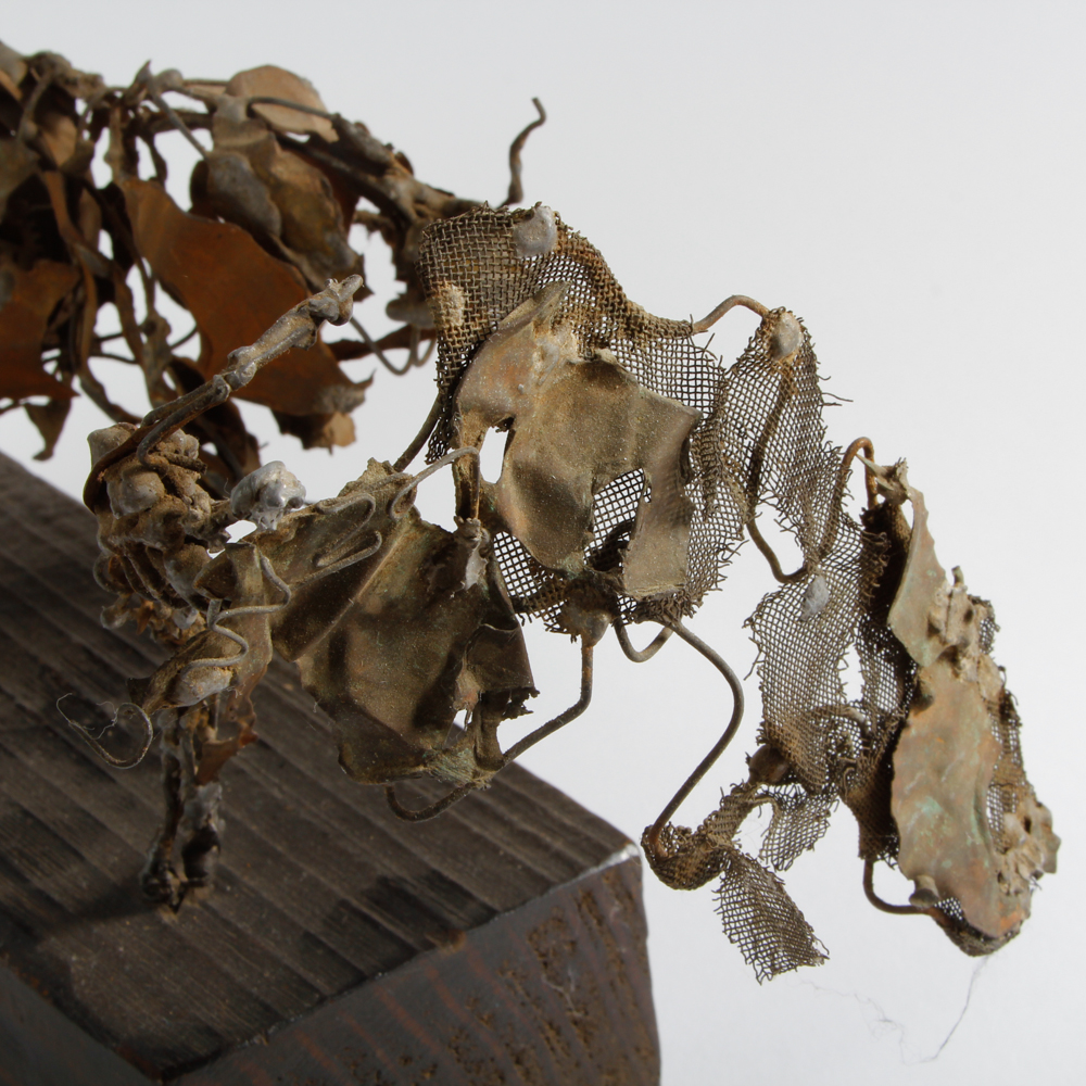 Abstract Dancing Bull Sculpture