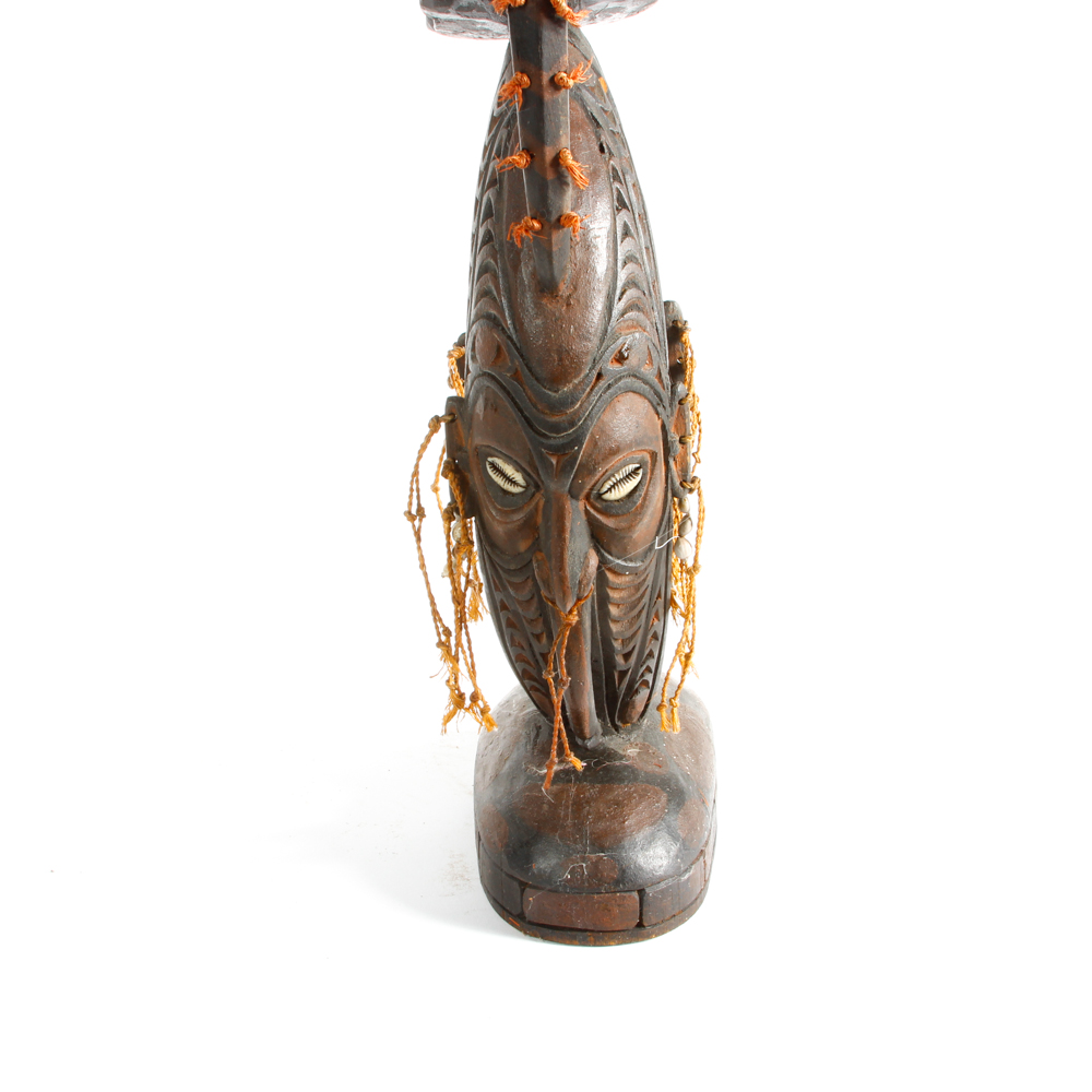 Hand Carved Sepik River Sculpture