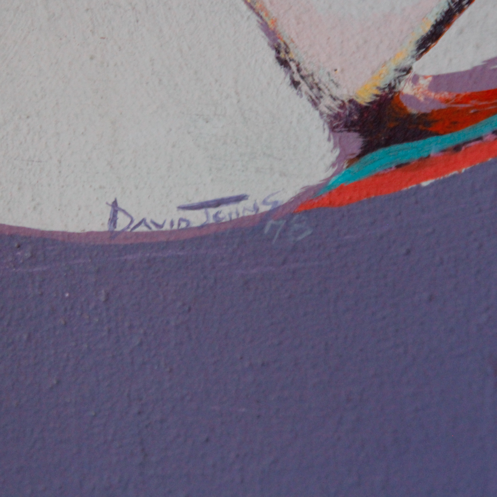 David Johns Acrylic on Board Painting
