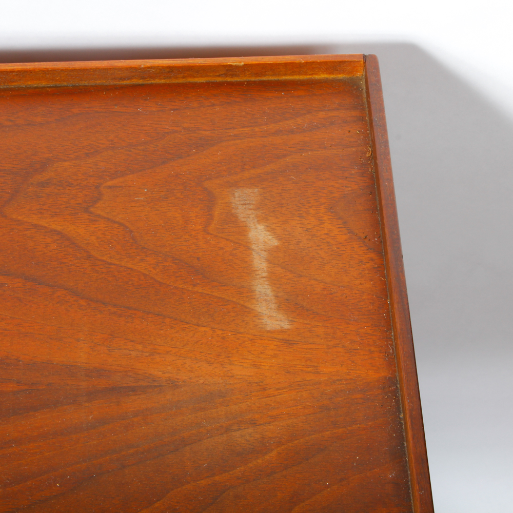 Vintage Mid Century Modern Rolling Tray Table