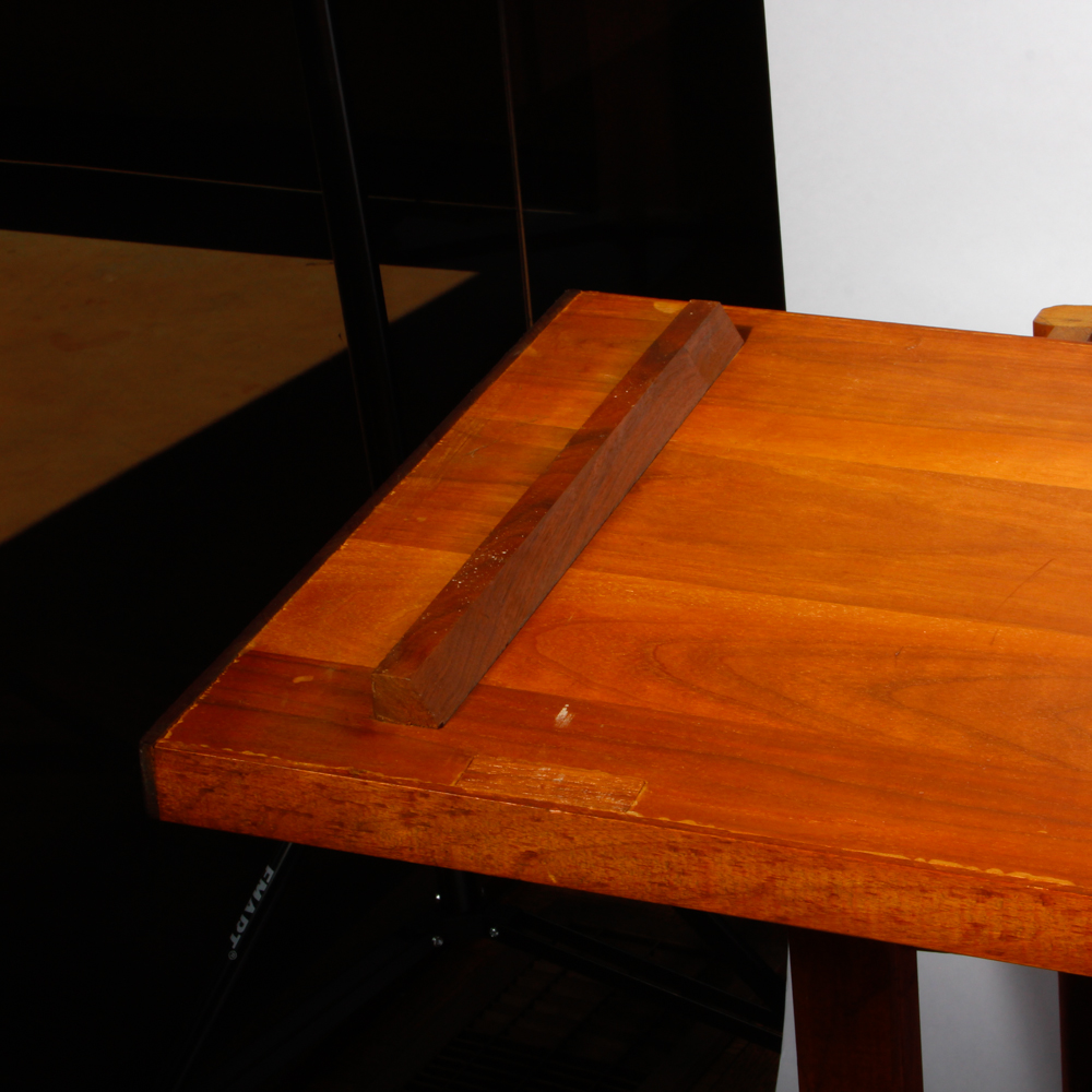 Vintage Mid Century Modern Rolling Tray Table