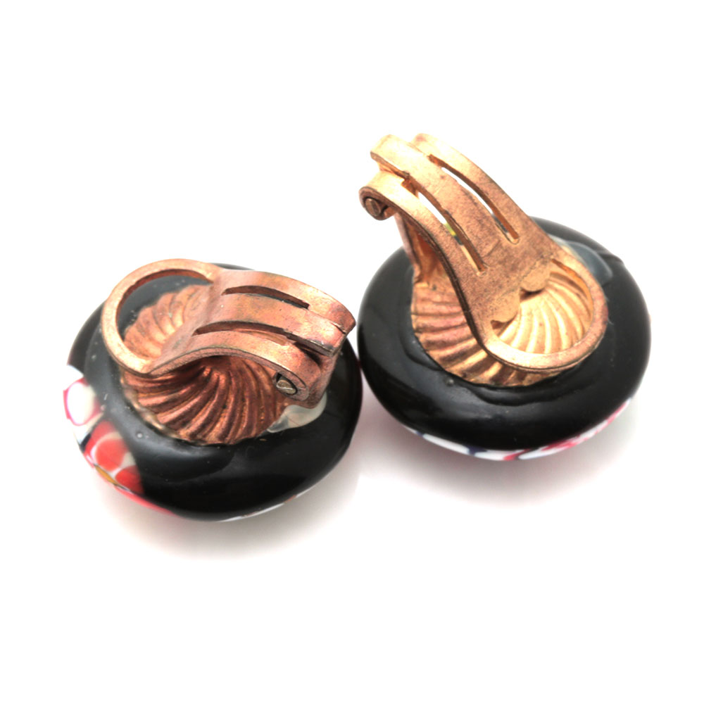 Colorful Assortment of Jewelry Featuring Sterling Silver, Shell, Rhinestones, and Imitation Millefiori