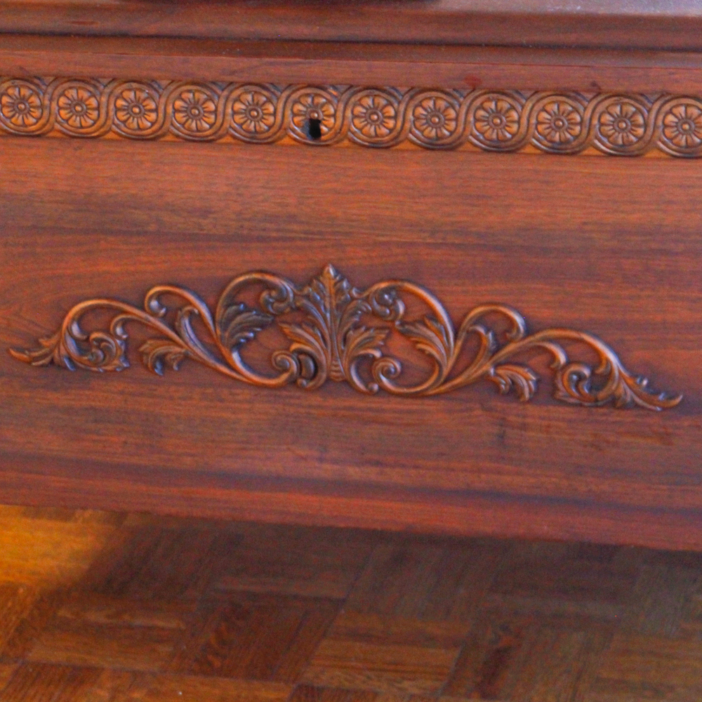 Vintage Footed Hope Chest