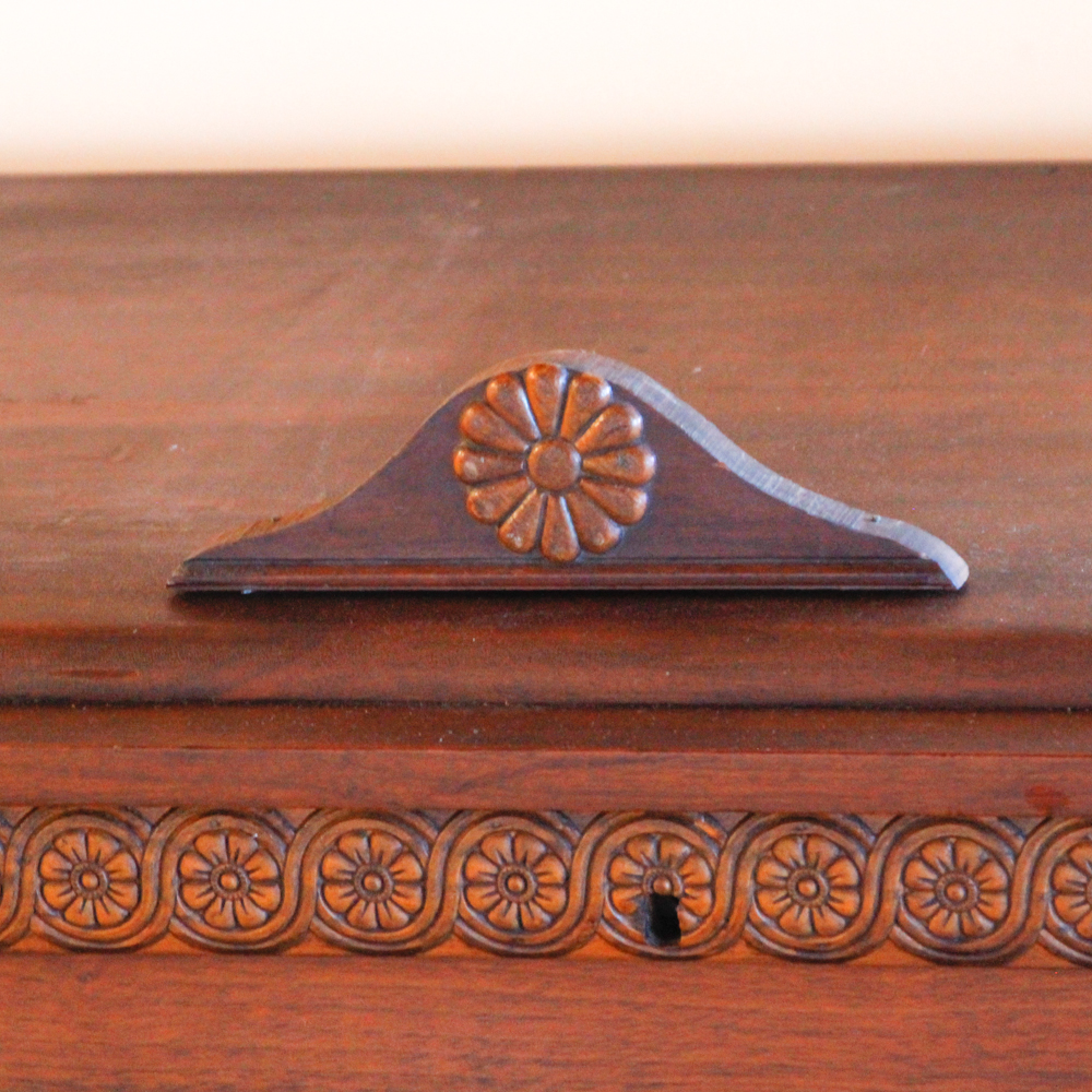 Vintage Footed Hope Chest