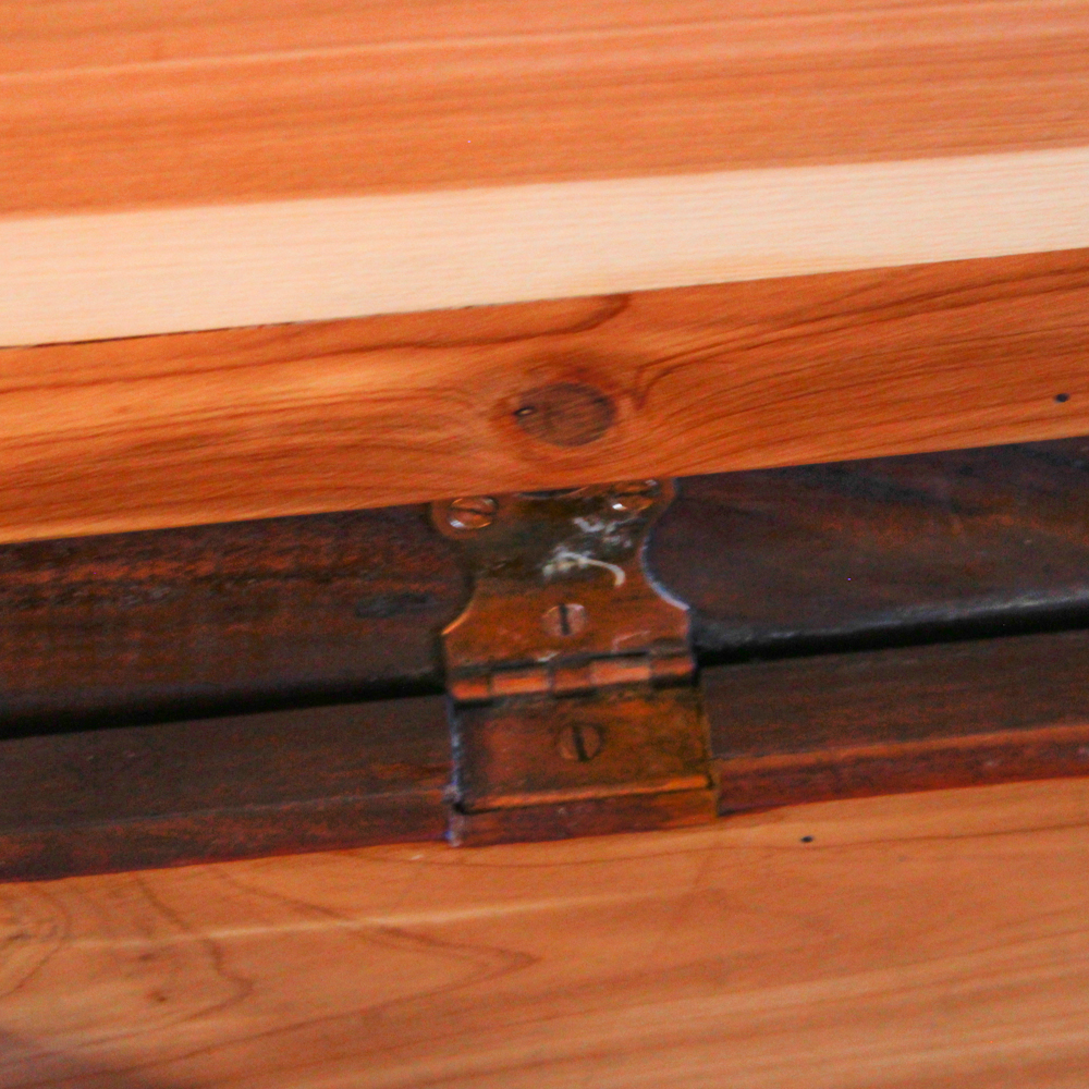 Vintage Footed Hope Chest