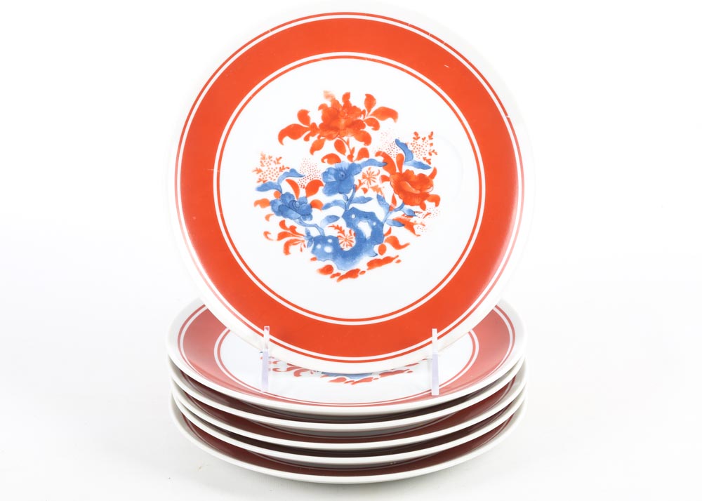 Seymour Mann "Nara" Porcelain Snack Plates