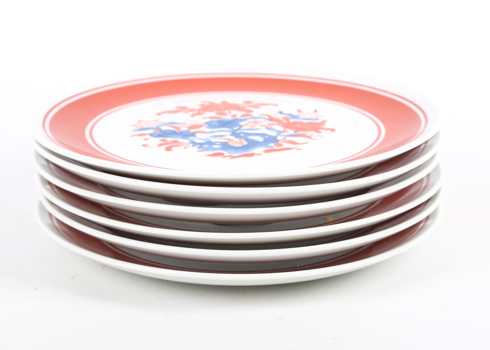 Seymour Mann "Nara" Porcelain Snack Plates