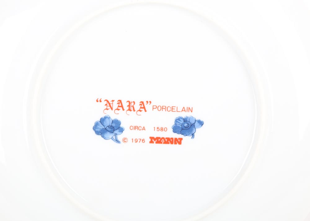 Seymour Mann "Nara" Porcelain Snack Plates