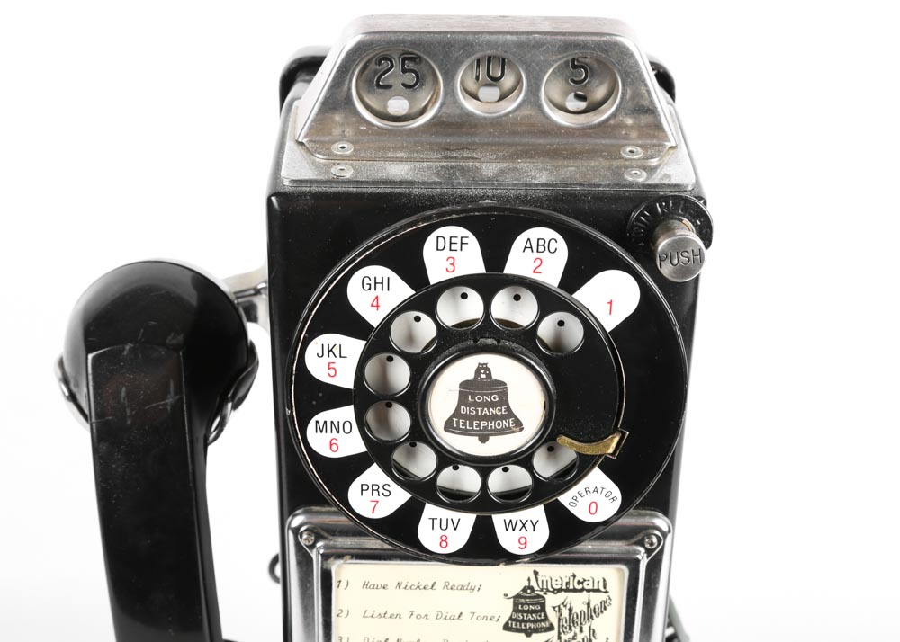 Vintage AT&T Long Distance Payphone