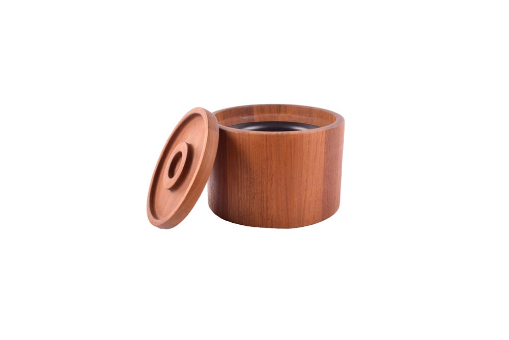 Danish Modern Teak Ice Bucket by Dansk