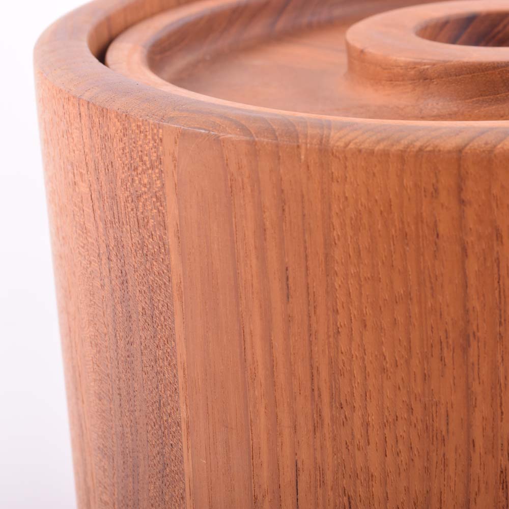 Danish Modern Teak Ice Bucket by Dansk