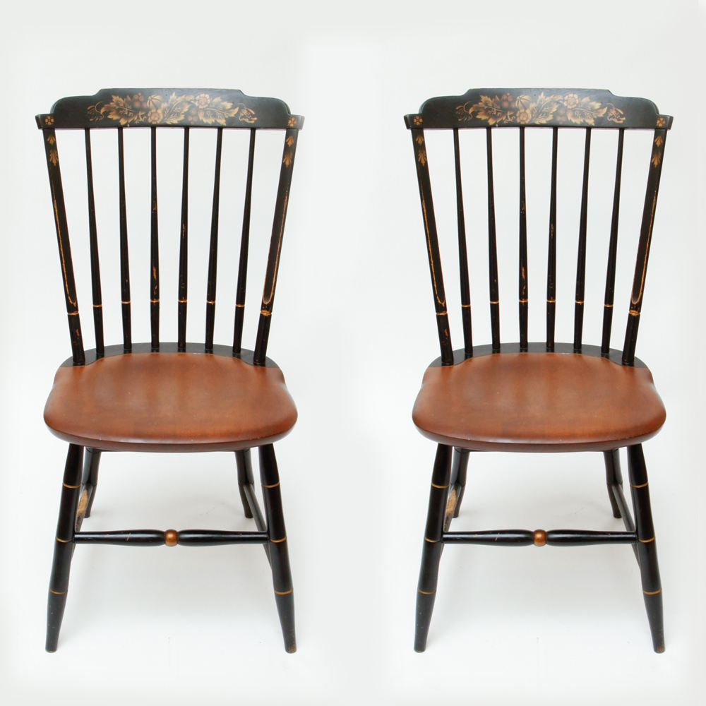 Pair of Hitchcock Side Chairs