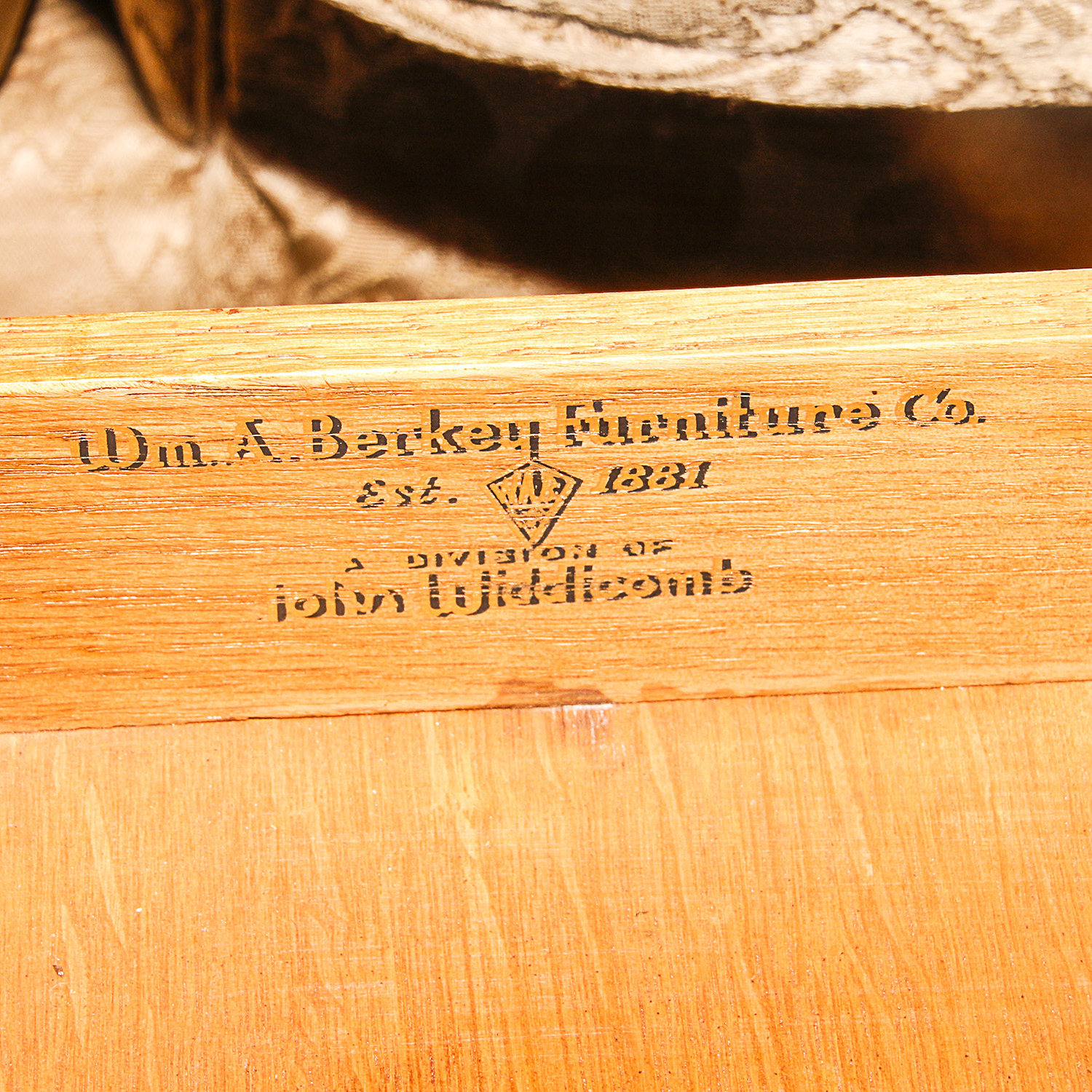 Vintage Nightstand by Wm. A. Berkey Furniture Co.