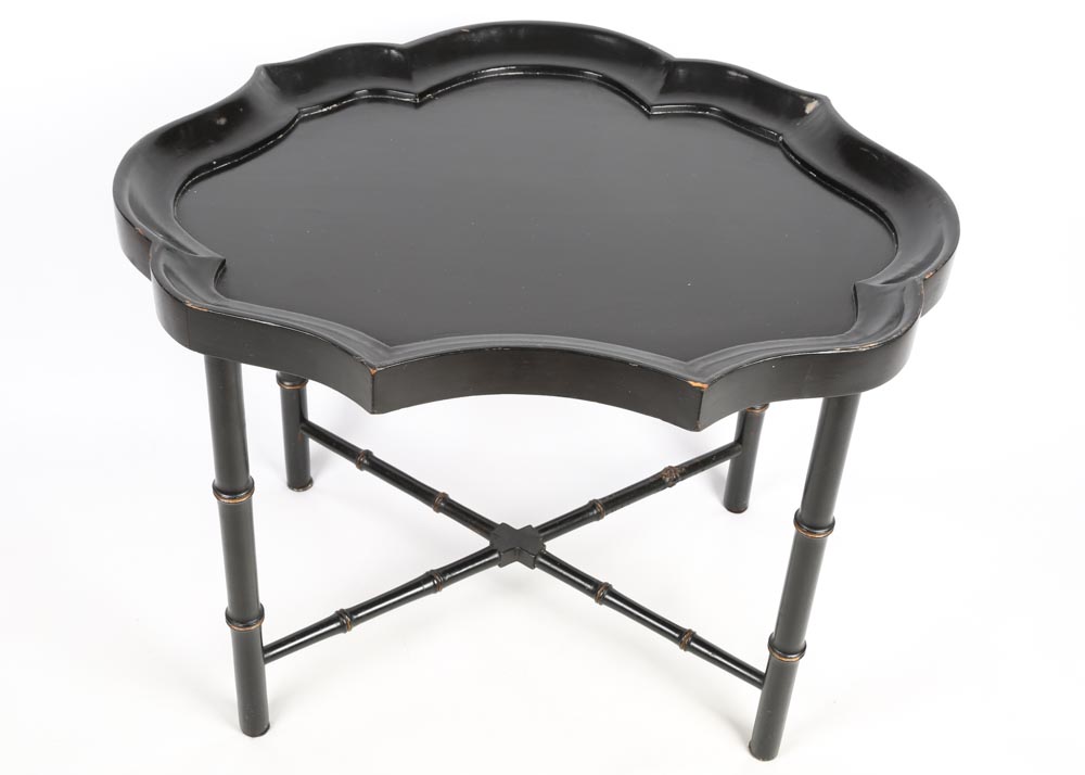 Hand Painted Toleware Tray Table