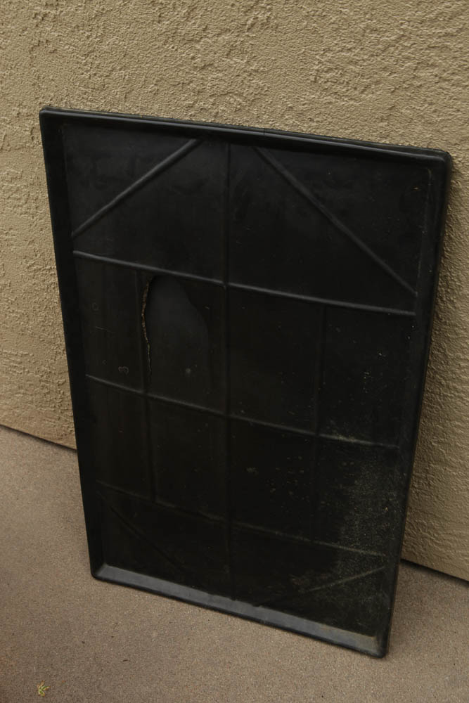 Large Faux Wicker Dog Crate