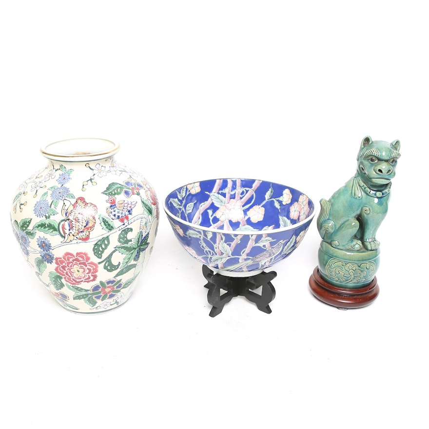 Collection of Chinese Style Ceramic Decor