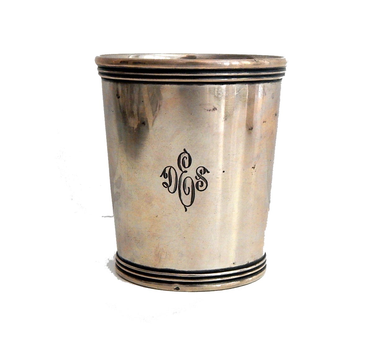 Antique McDannold Kentucky Coin Silver Mint Julep Cup