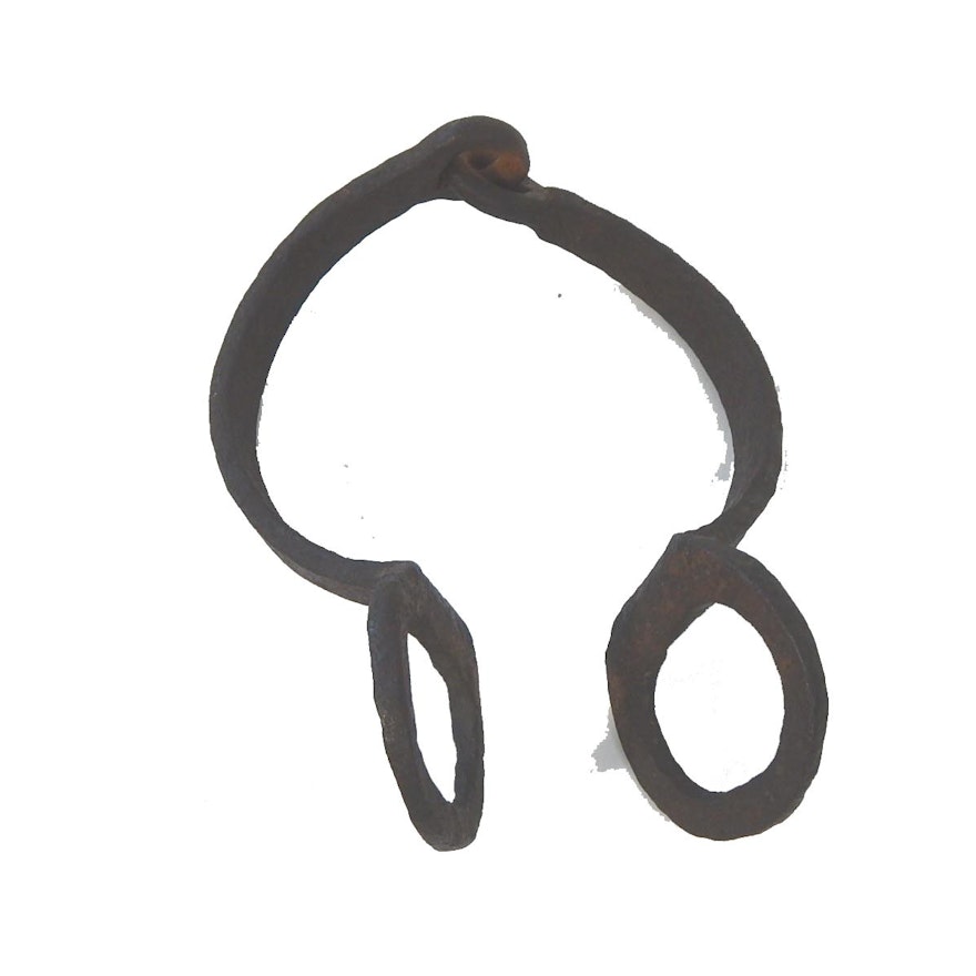 Hand Forged Iron Shackle