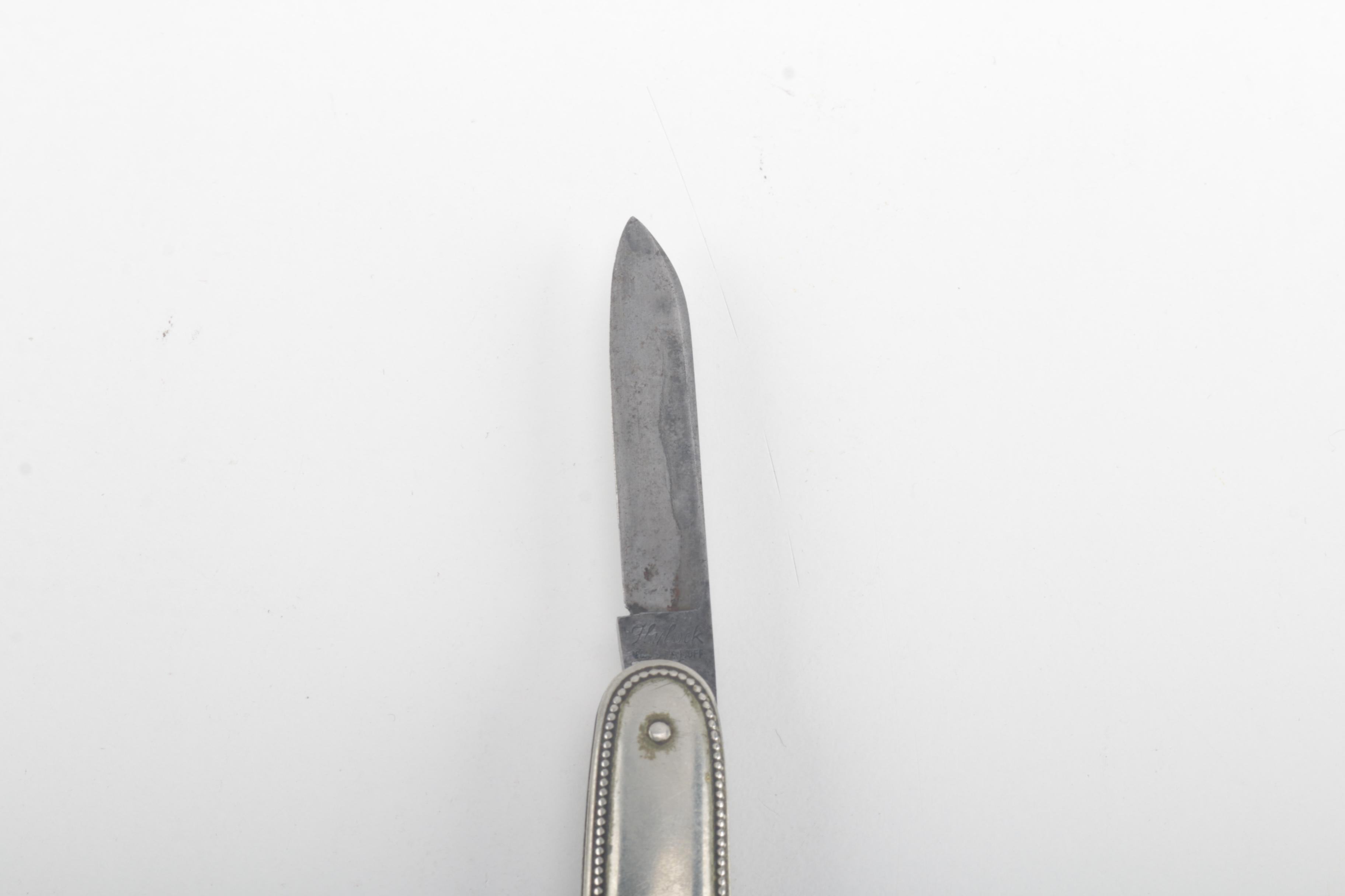 Flylock Knife Company Letter Opener with Pocket Knife Handle