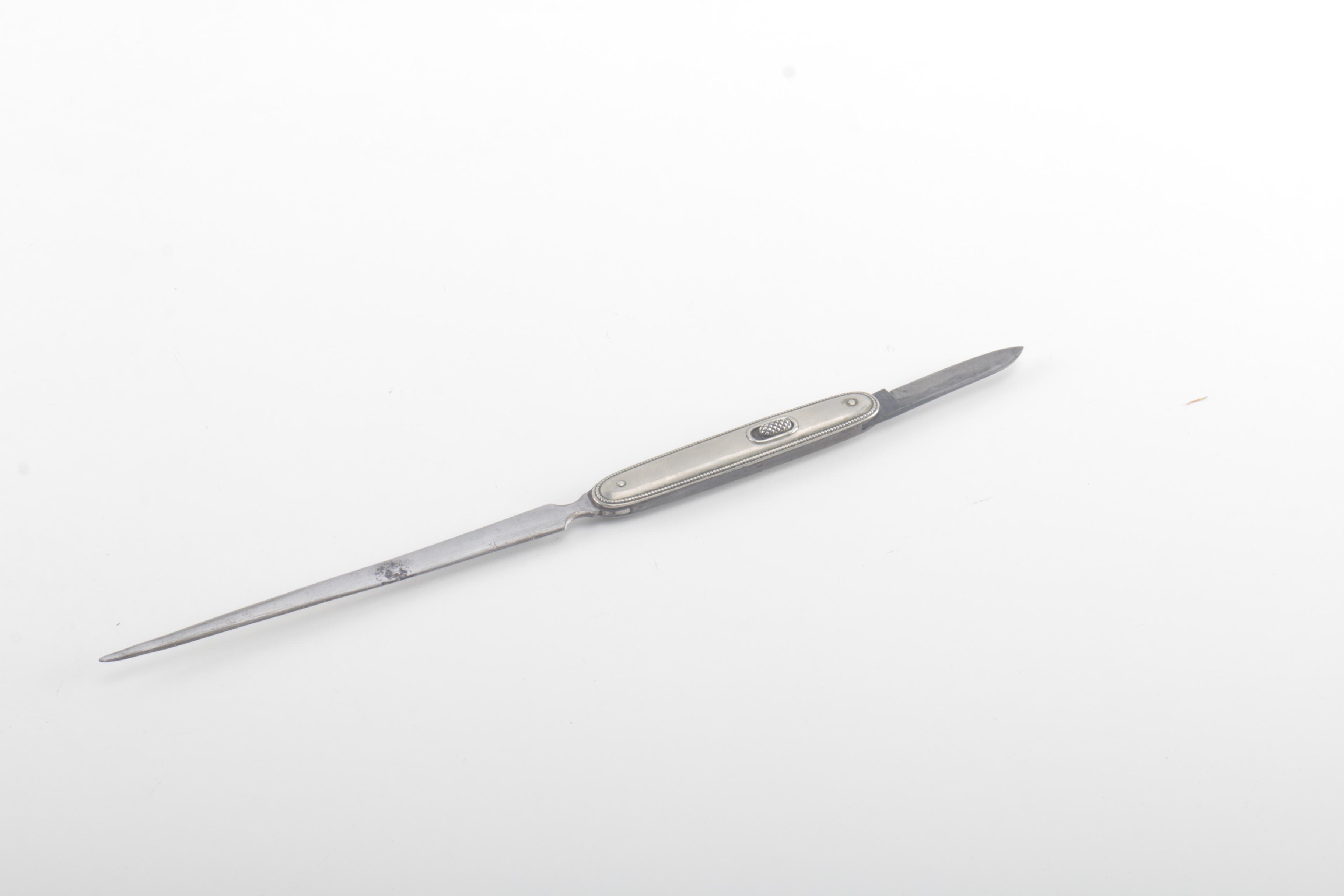 Flylock Knife Company Letter Opener with Pocket Knife Handle