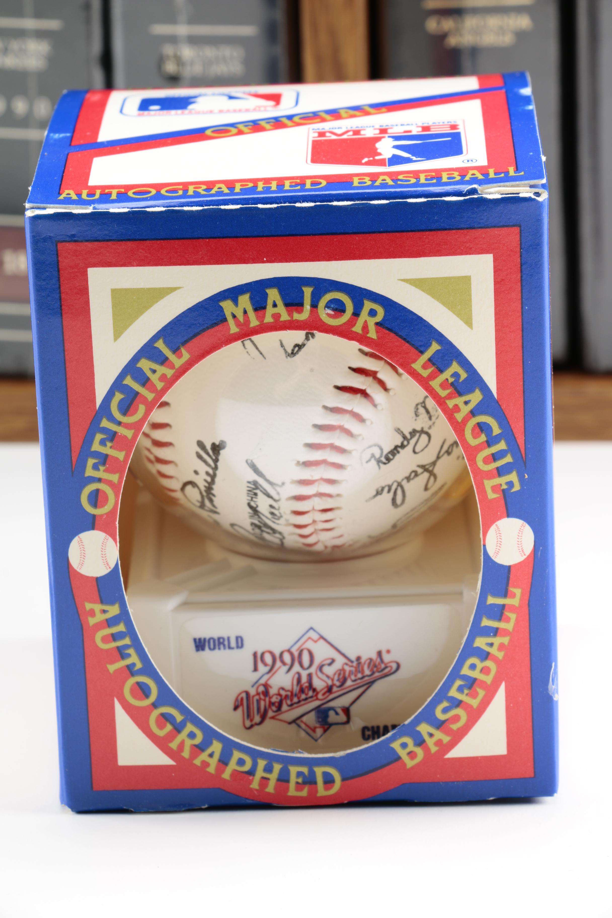 The Baseball Mint Collection by Topps 1990 Team Card Sets in Wooden Case