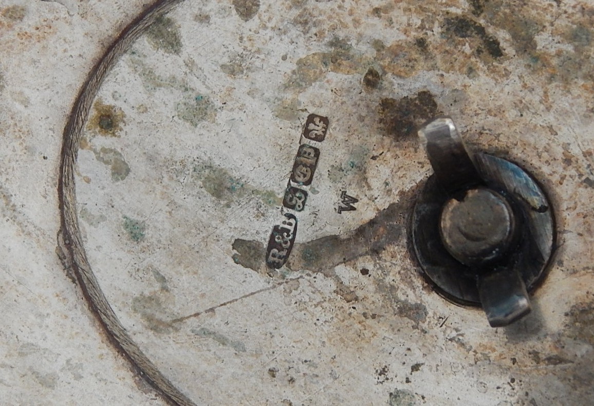 Antique Roberts & Belk Silver Plate Dome Cover