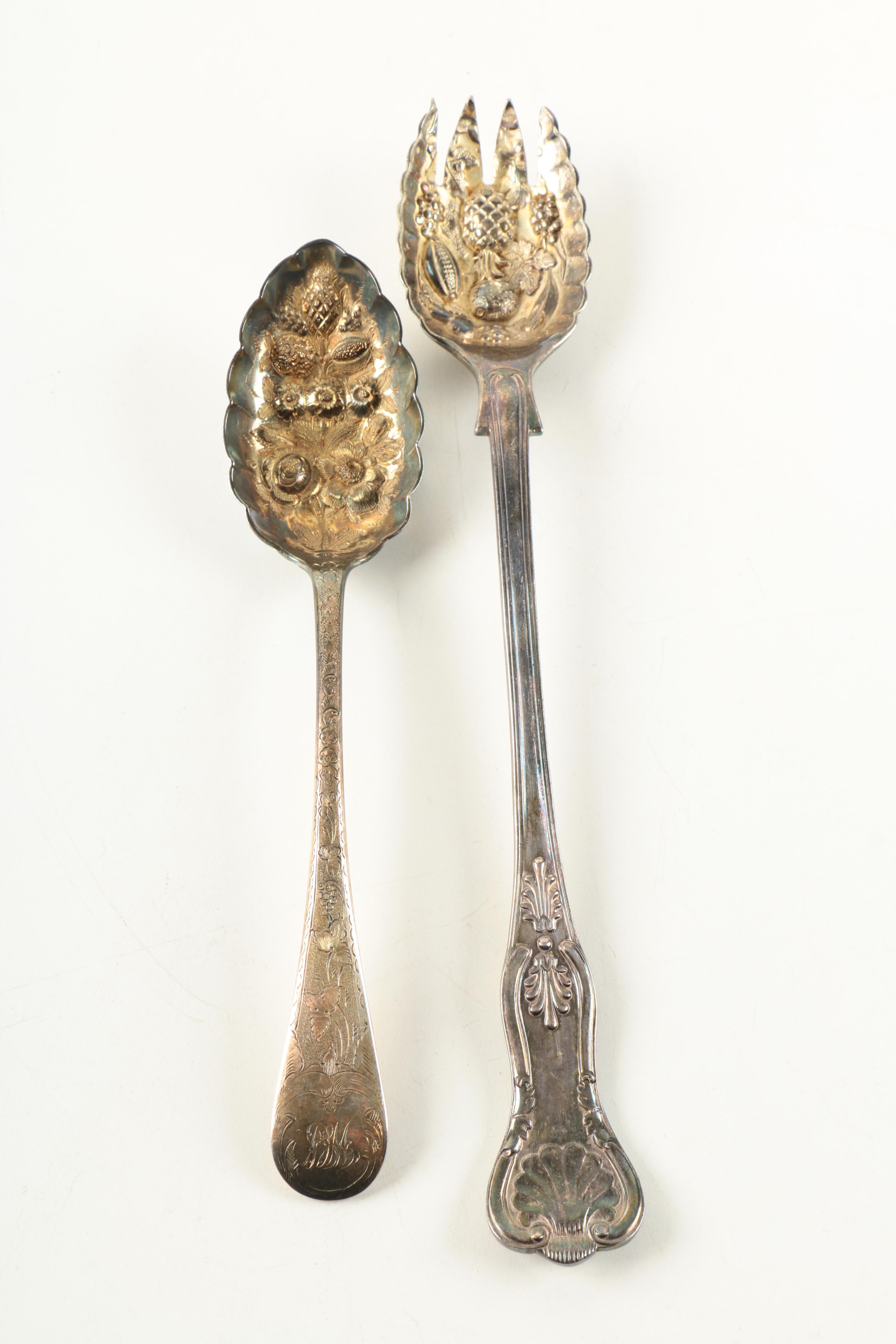 Assorted Vintage Flatware Featuring Cooper Brothers & Sons Ltd.