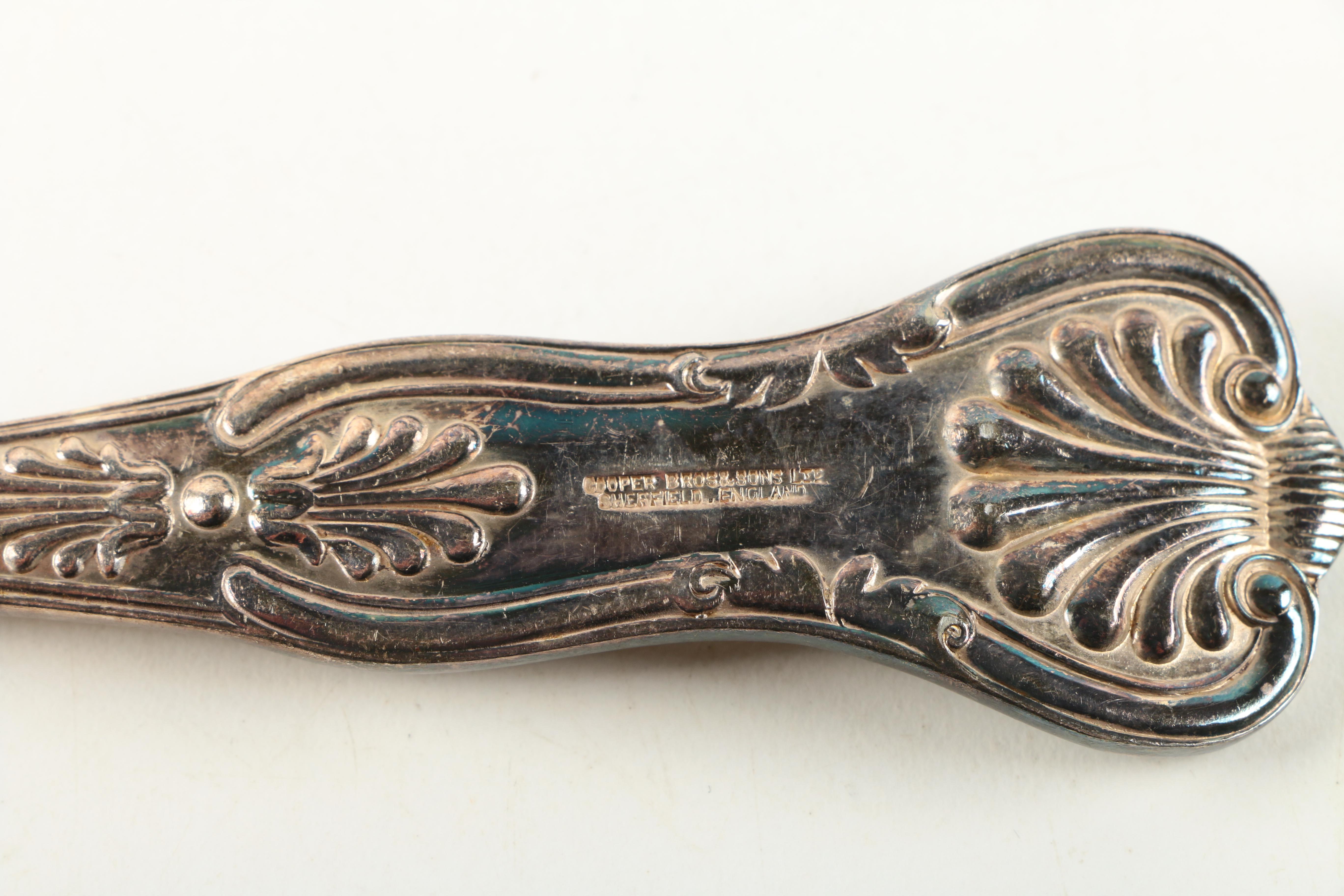 Assorted Vintage Flatware Featuring Cooper Brothers & Sons Ltd.