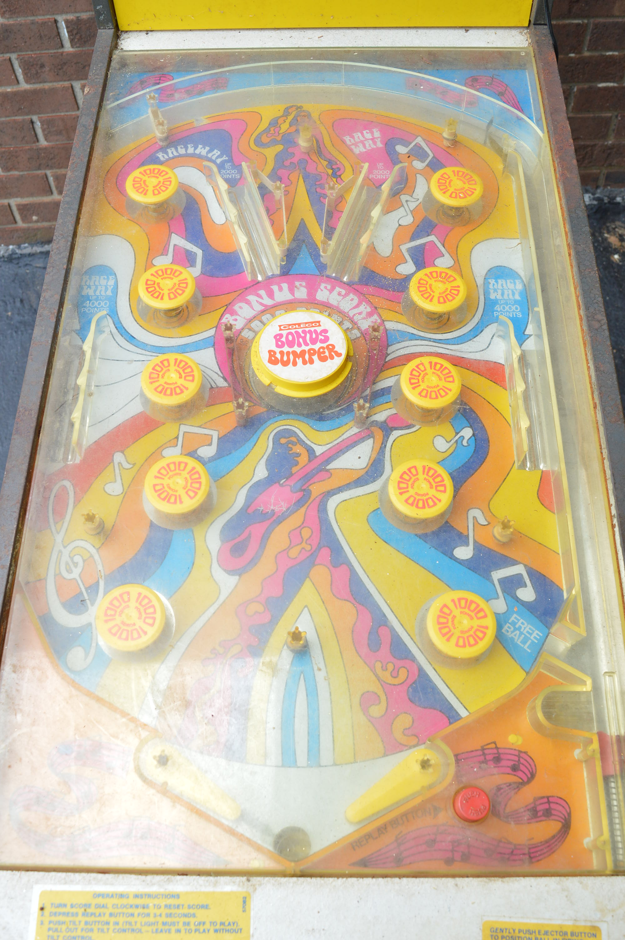 Vintage "Pinball Champ" Home Use Pinball Machine