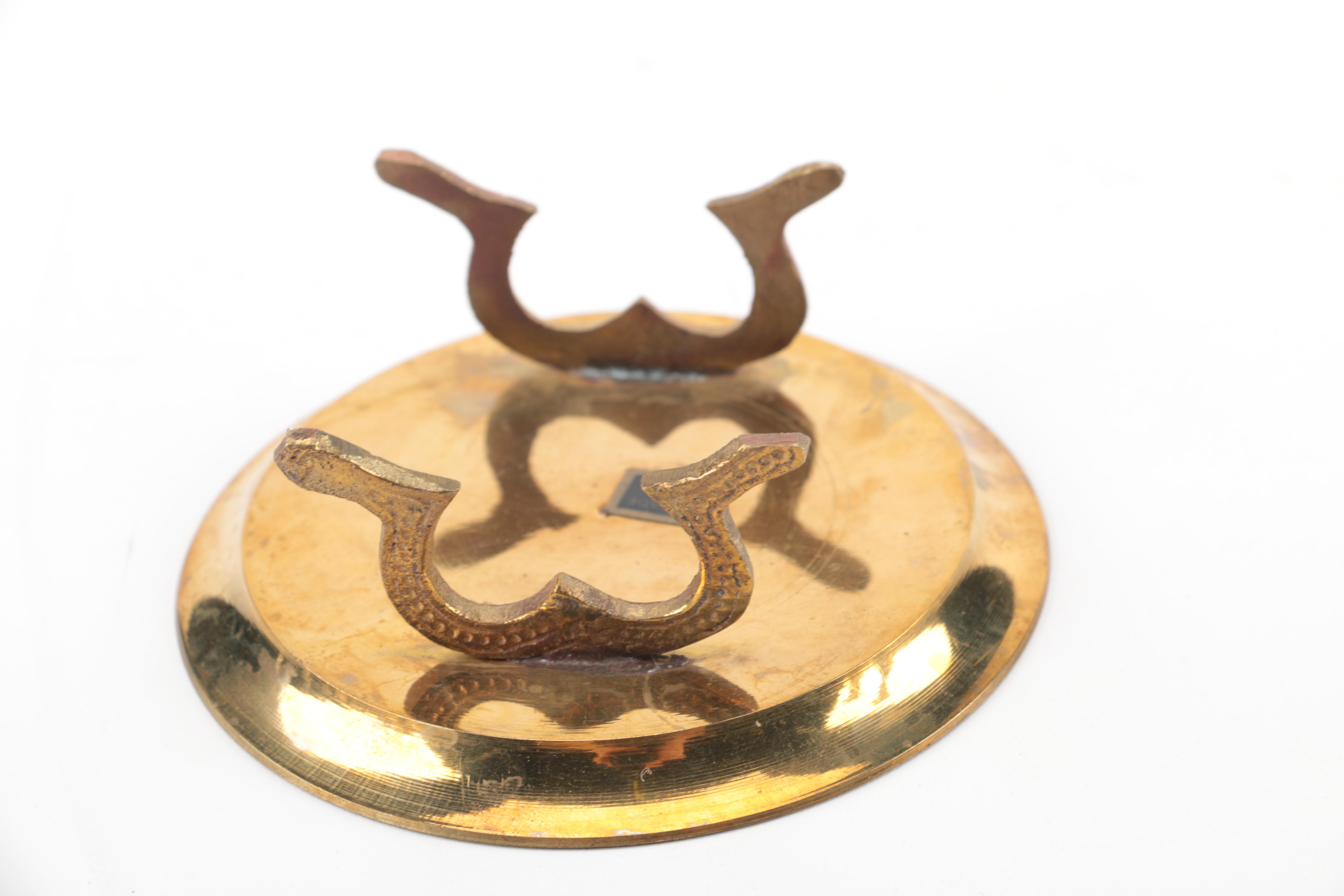 Brass Vases, Candlewick Trimmer, and Miniatures