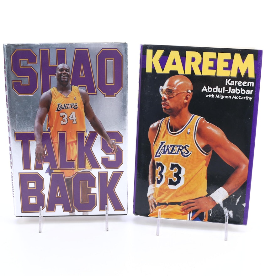 Pair of Los Angeles Lakers Books