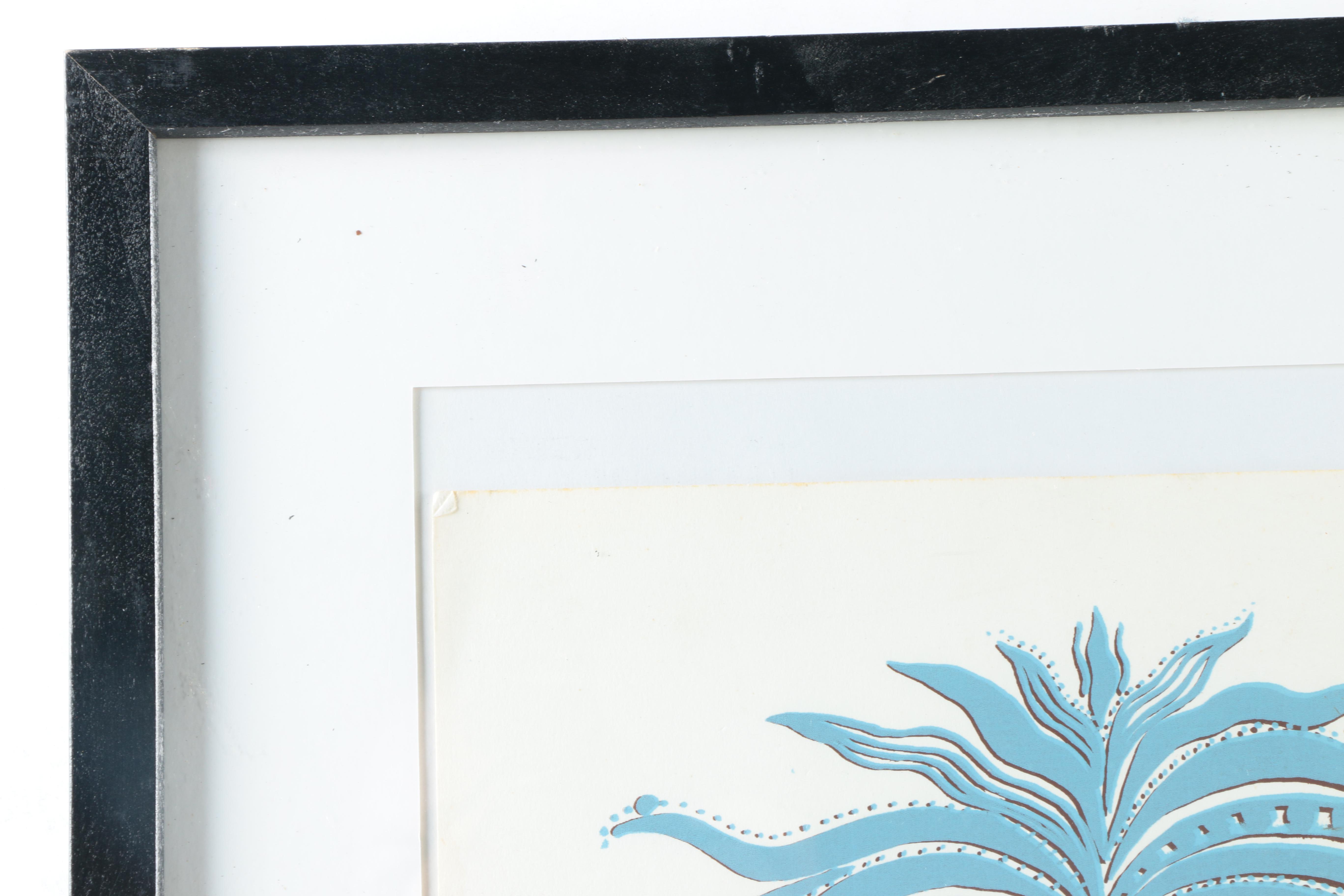 Antoinette Ellis Artist's Proof Serigraph Print "Monday Morning"