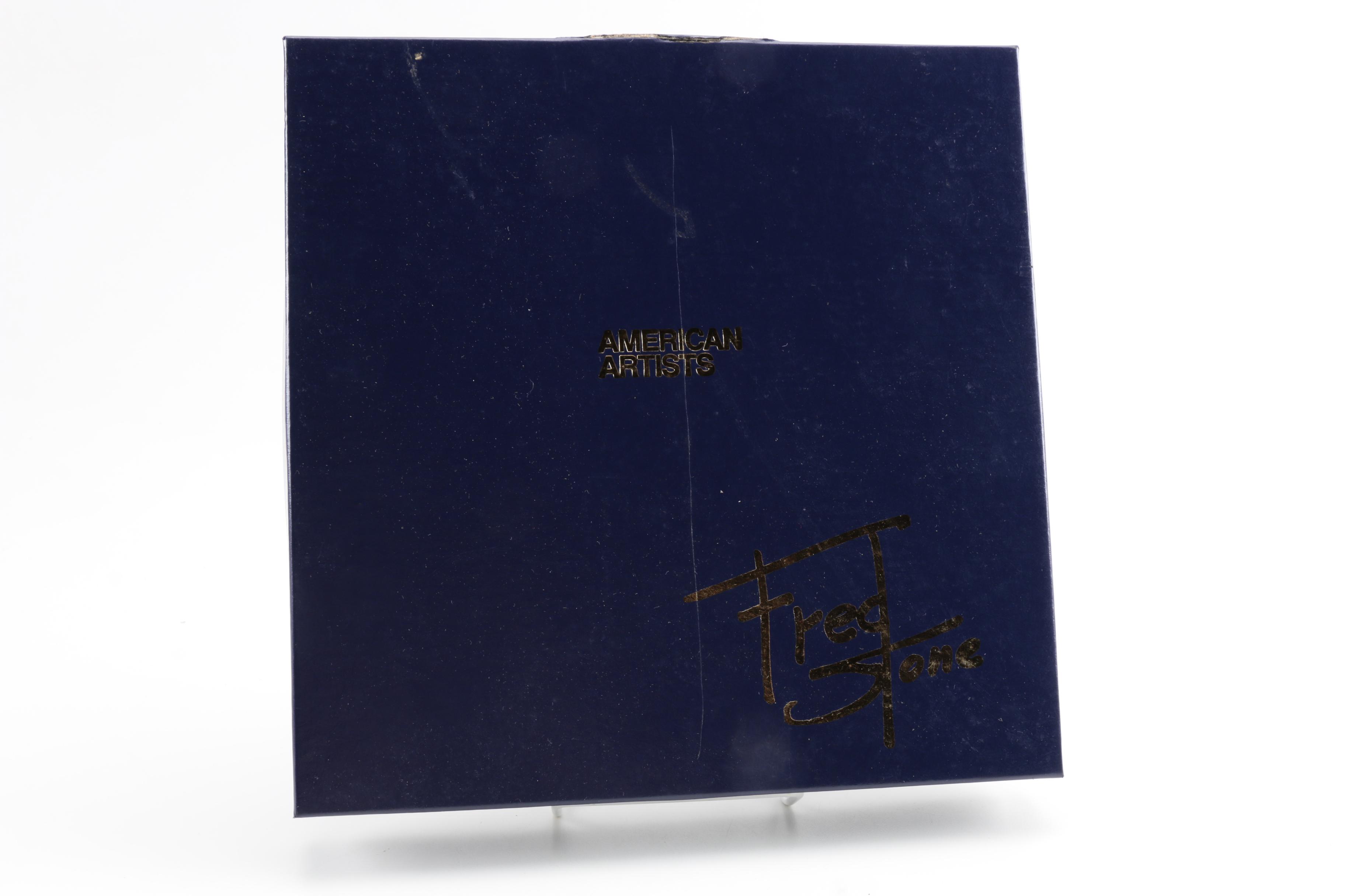 Limited Edition Fred Stone "Final Tribute" Plate of Secretariat