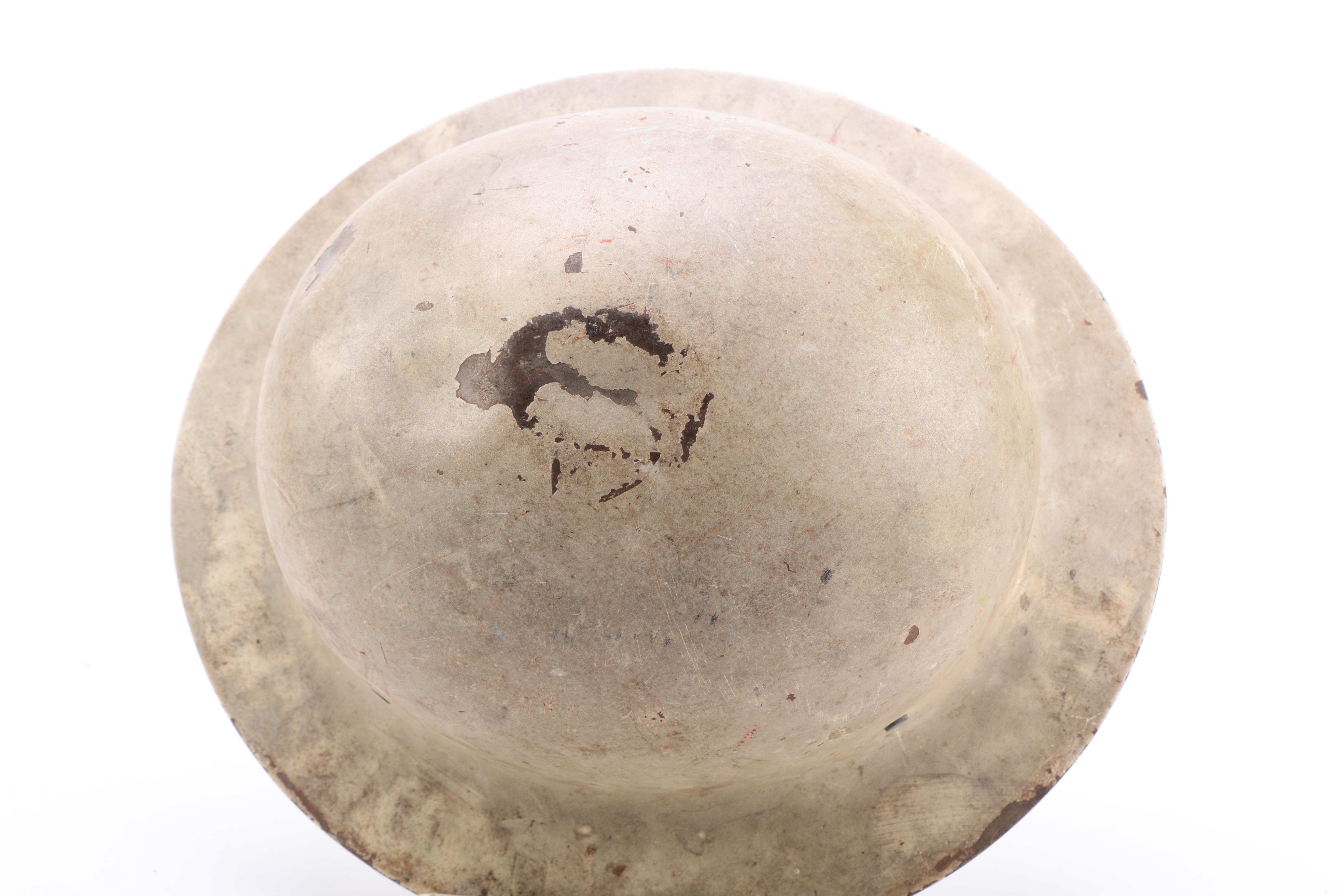 World War II Steel Office of Civil Defense Helmet