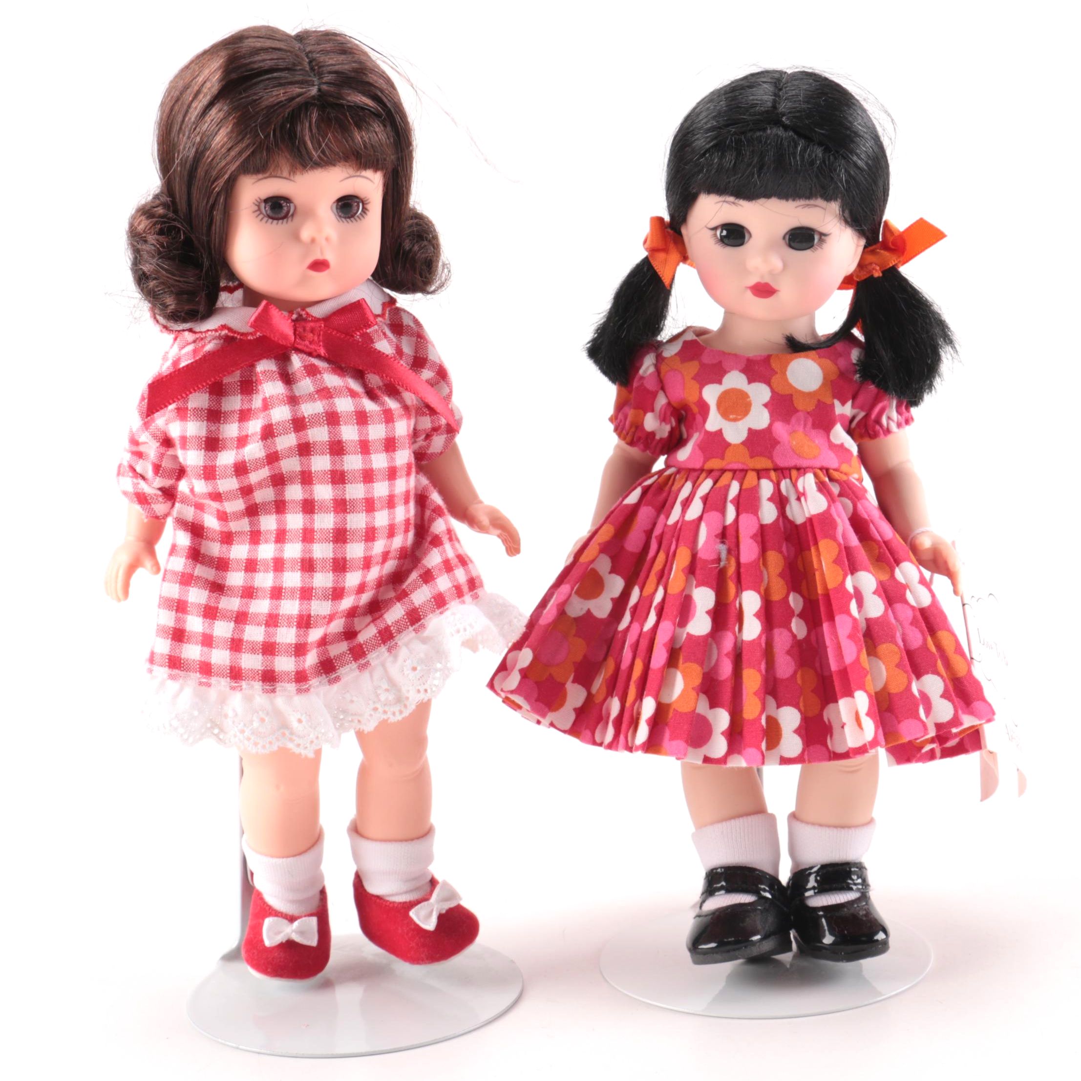 Madame Alexander Dolls "Love to be Loved" and "At the Park"