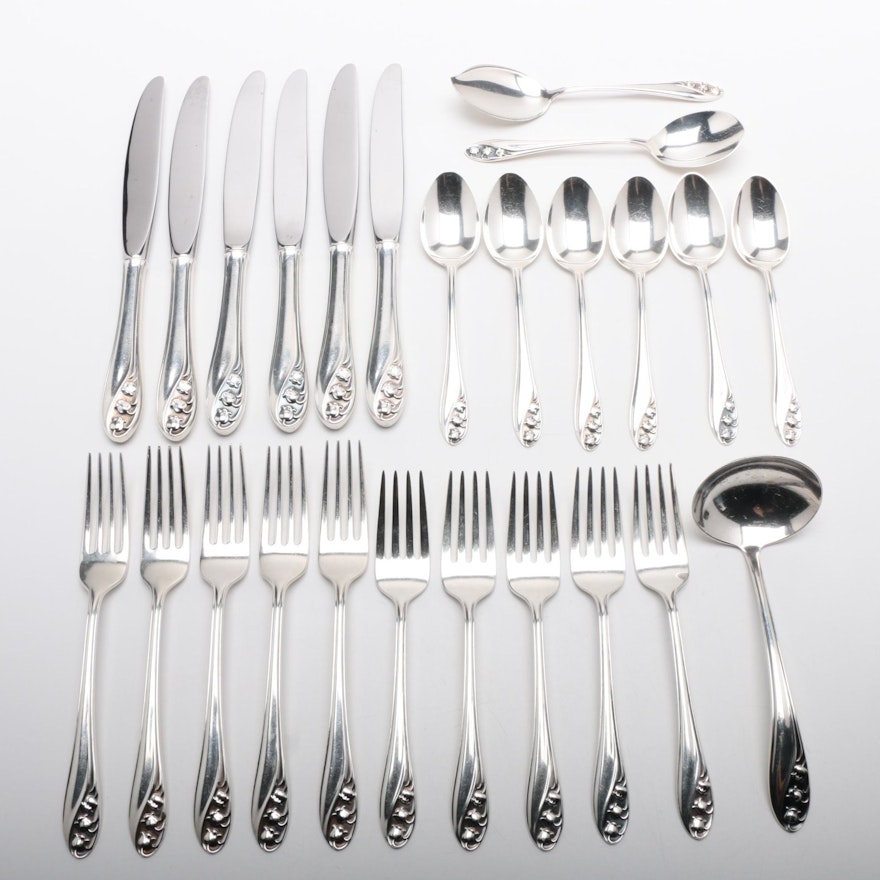 Gorham "Lily of the Valley" Sterling Silver Flatware