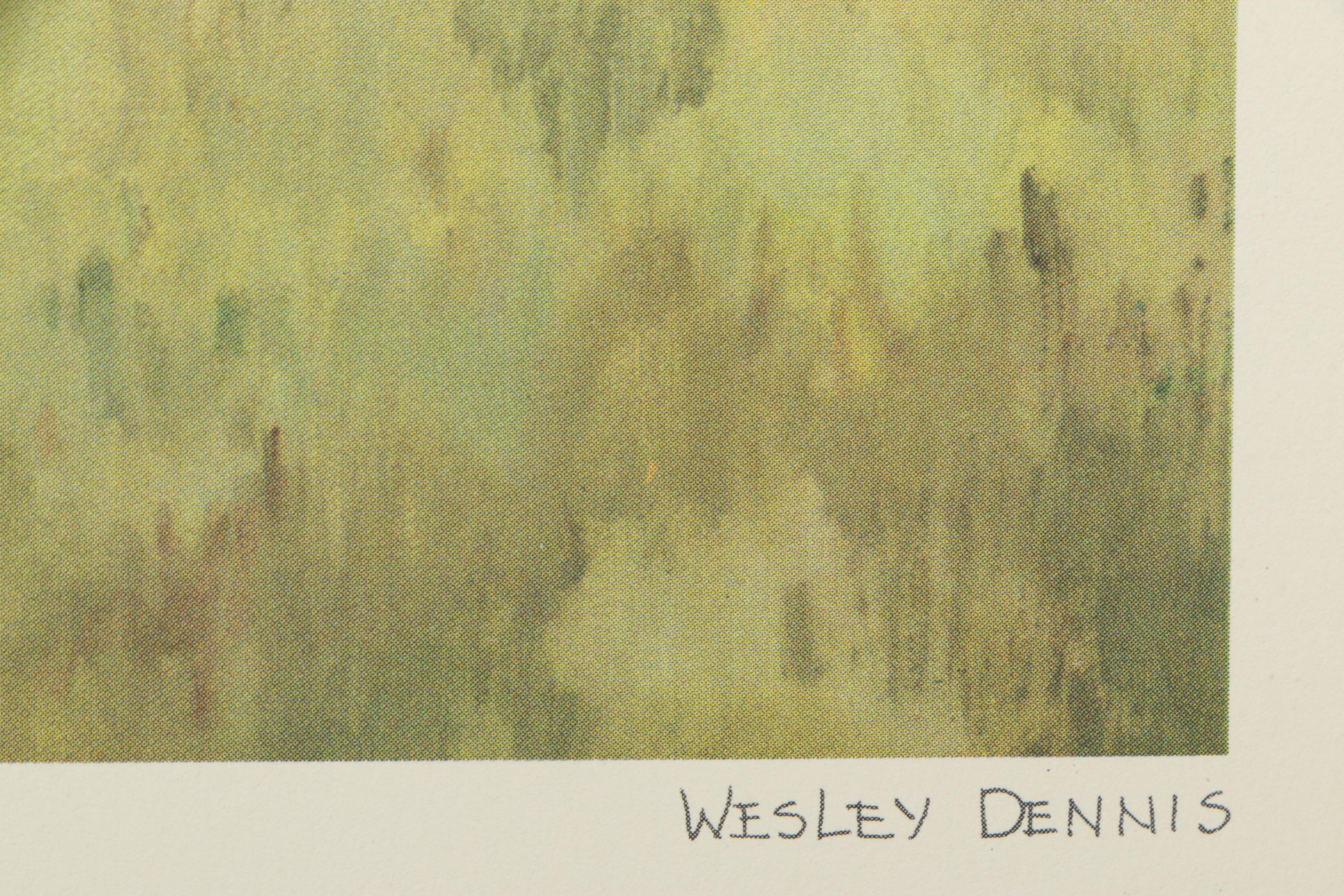 Wesley Dennis Offset Lithographs After "Portfolio of Horses"